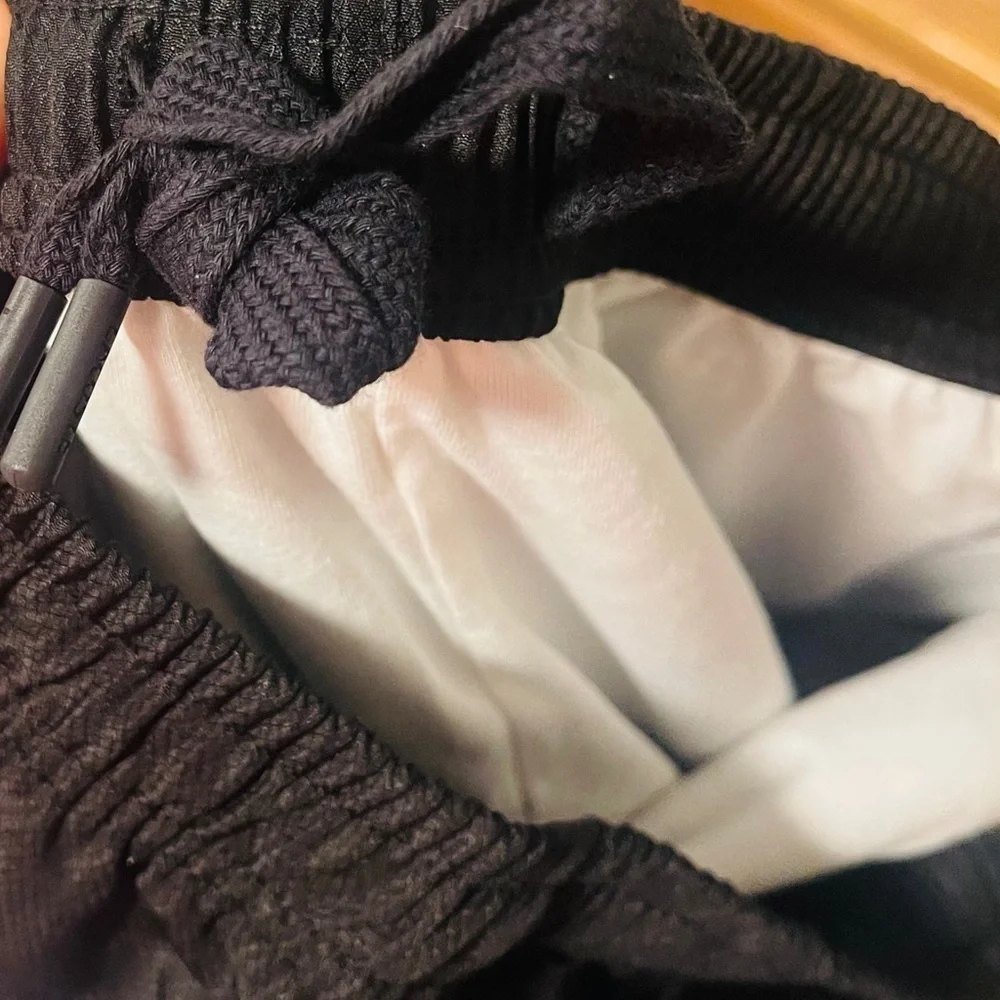 NWT Men’s Lacoste Sport Jogger Pants Black Size 3 (Small) with drawstring - Picture 9 of 12